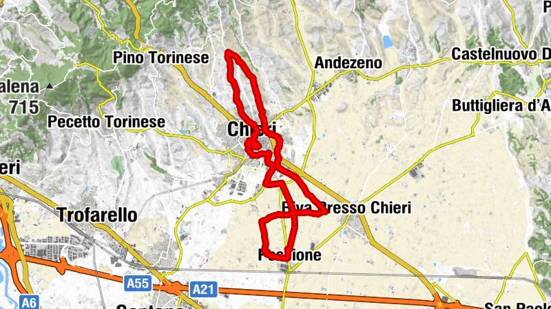 Radwandern um Chieri (TO)