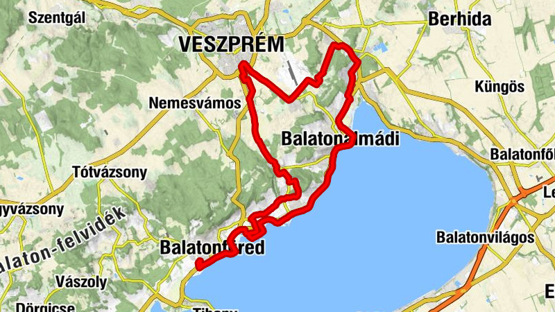 Balatonfüred, Őszi Balatoni Bringatúra