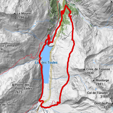 Cabane Plan-du-Jeu / Bourg Saint-Pierre / lac des Toules