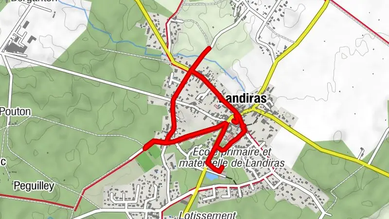 Les Pistes de Robin : grand jeu dans le village de Landiras