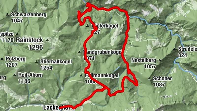 Steingrabenkreuz-Strecke