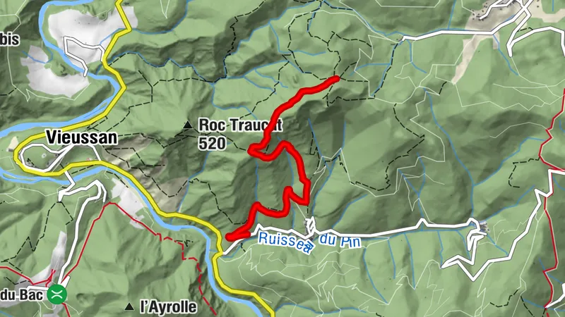 ENDURO-SPECIAL N°28 - LE PIN - SITE VTT-FFC CAROUX EN HAUT-LANGUEDOC