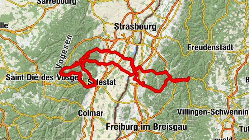 Vogesen - Hochkönigsburg