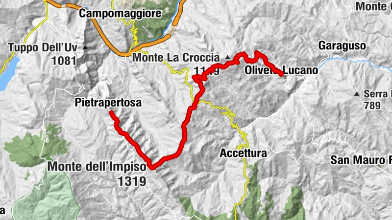 Oliveto Lucano - Pietrapertosa