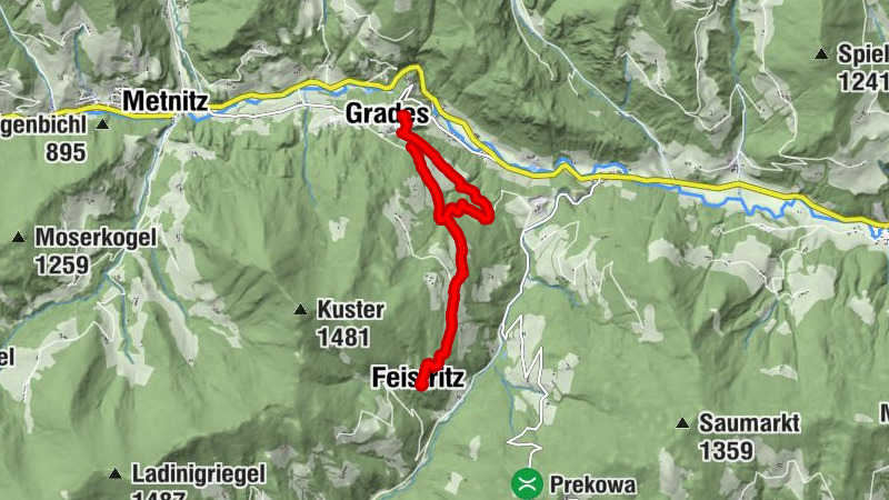 Grades, Kärnten/Österreich