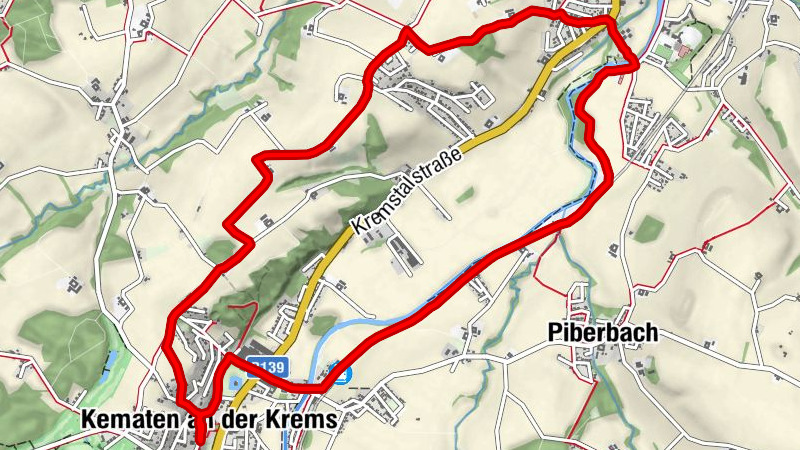 Tassilo-Rundweg im Kremstal, Oberösterreich