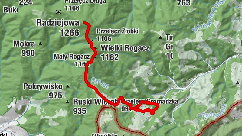 Radziejowa (1 szczyt korony polski)