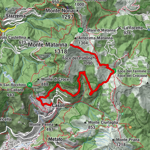 Monte Matanna, Tuscany/Italy