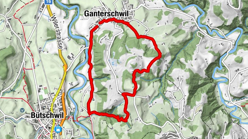 Ganterschwil, St. Gallen/Schweiz