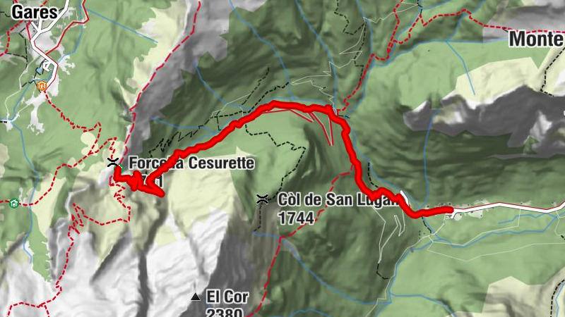 Col di Prà - Bivacco Campigat