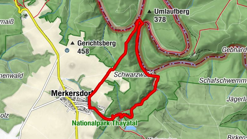 Merkersdorfer Rundwanderweg