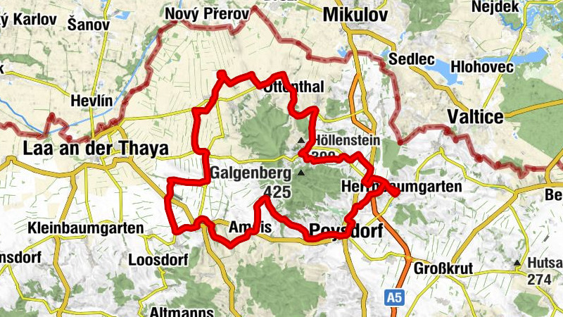 Weinradroute Veltliner | Start Poysdorf