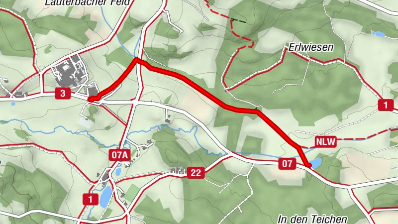 Wultschaubach, Grün 2 - Xundwärts-Route Moorbad Harbach