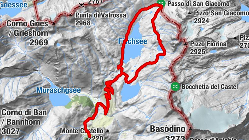 Tour zu den Seen des Hohen Zahnkofels