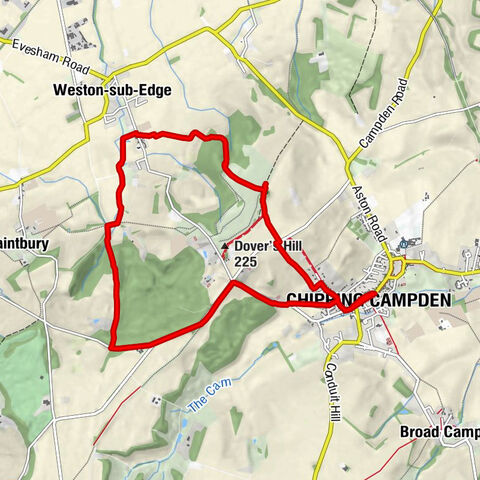 Dover Hill Ansicht – Dover's Hill Runde von Chipping Campden