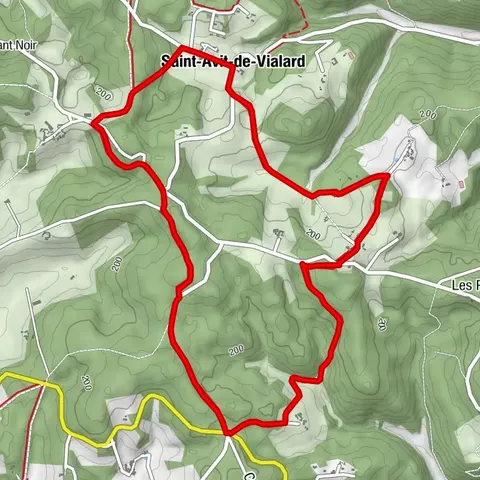 Boucle de Vialard n°8 /Saint Avit de Vialard