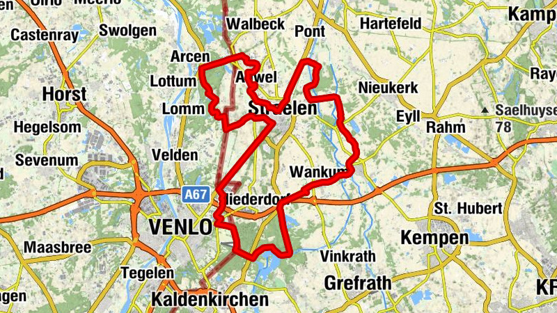 Grenzgängerroute - Radwandern zwischen Maas und Niers
