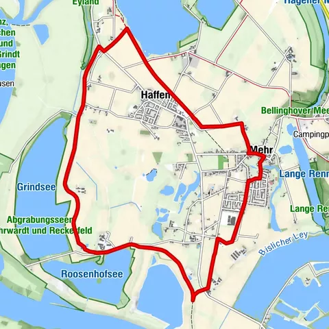 Wanderung um Haffen und Mehr