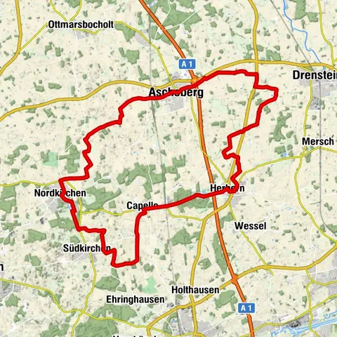 Radeln auf der Schlösserachse