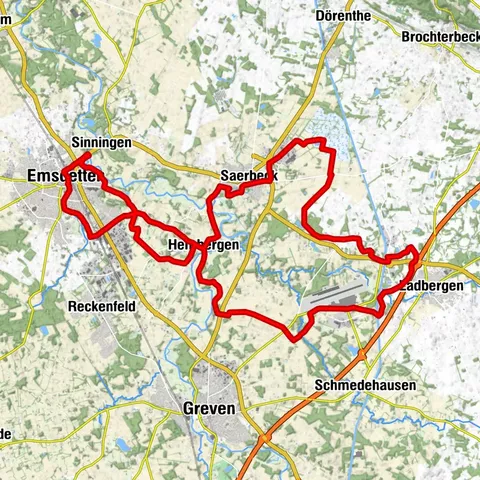 Die Flughafen- und Sachsenhof-Runde