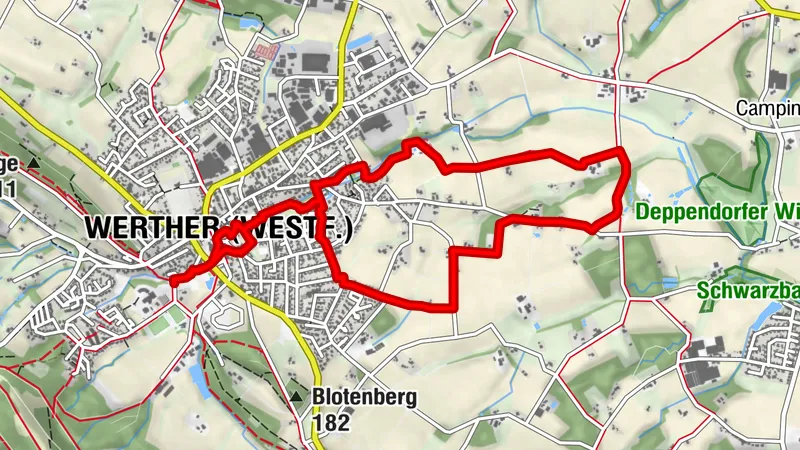 Auf westfälischen Spuren | Rundwanderweg in Werther (Westf.)