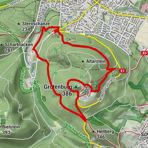 Rundwanderweg A2 - Hermann-Heidental-Route