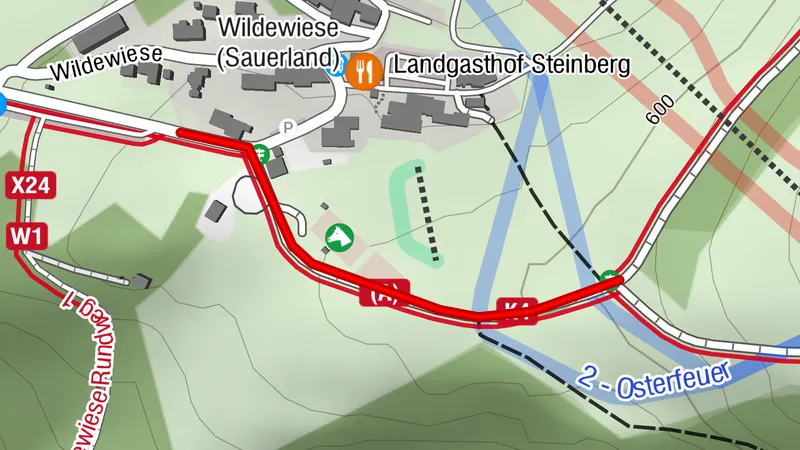 Zugangsweg Sauerland-Höhenflug: Von Sundern - Wildewiese zum Sauerland-Höhenflug
