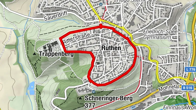 Rüthen: Stadtmauerrundgang