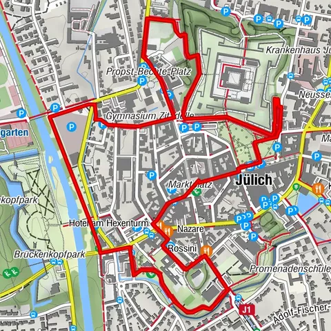 indeland: Historischer Stadtrundgang Jülich