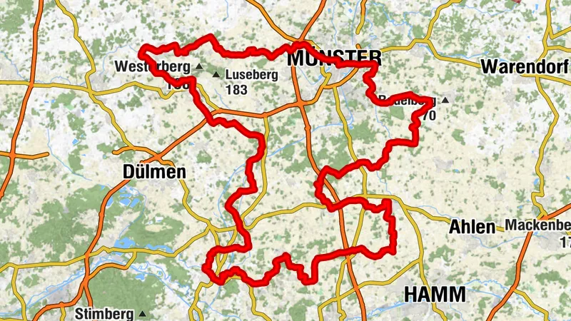 100-Schlösser-Route | Südkurs