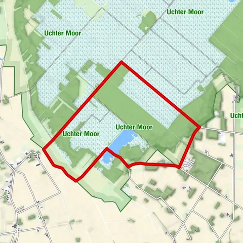 Rundwanderweg Großes Uchter Moor