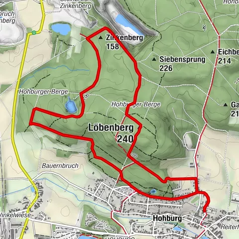Georoute Bergbaupfad Hohburg