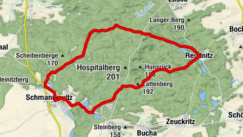 Rundwanderung in der Dahlener Heide