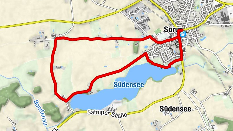 Wanderung am Südensee