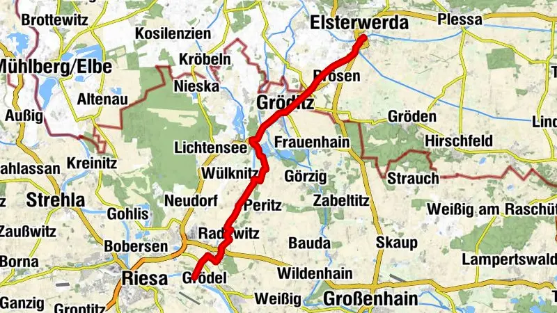 Floßkanalroute - Die Verbindung von Elbe und Schwarzer Elster