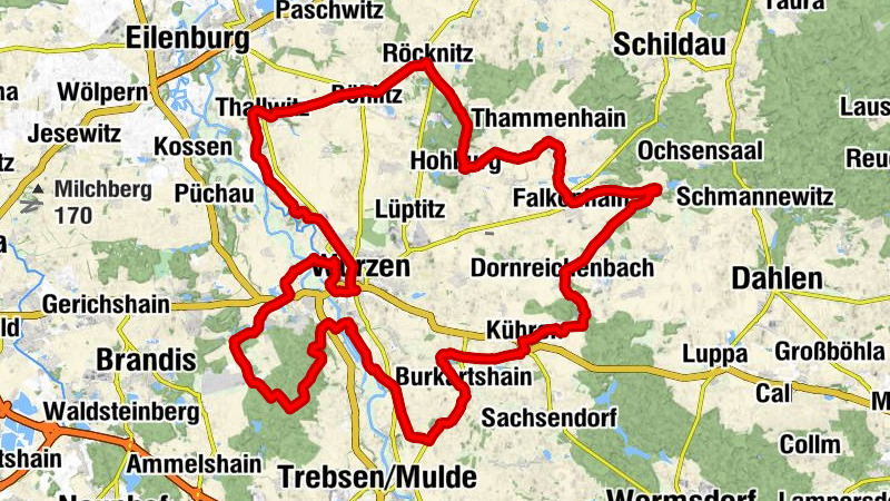 Wurzener-Land-Radroute