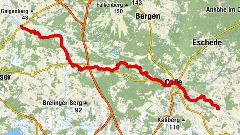Aller-Radweg (94 km)