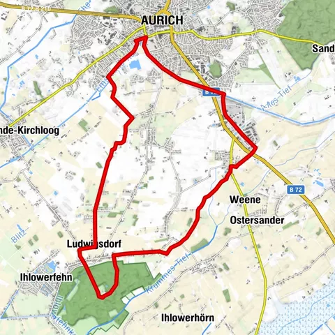 Auricher Rundtour (Südroute)