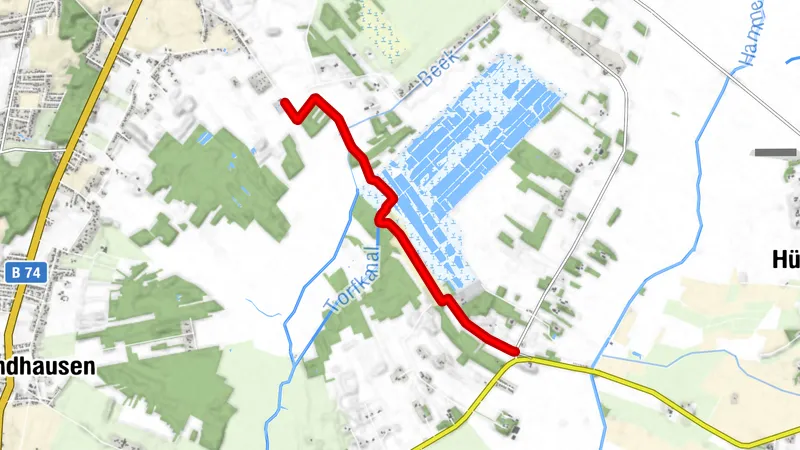 Moorlehrpfad | Verbindungsweg Teufelsmoor - Verlüßmoor