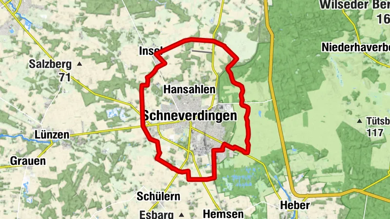 Tour 14 - Rund um Schneverdingen