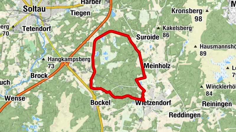 Rundweg um das Wietzenbruch