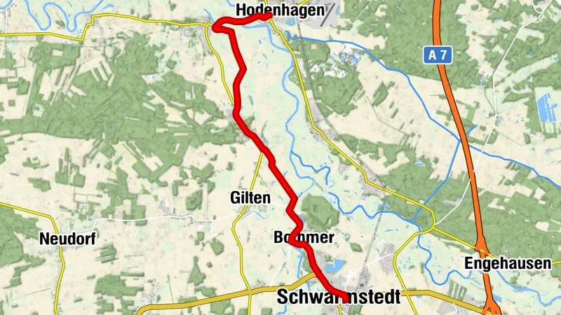HeidekreisTour Etappe 07: Hodenhagen - Schwarmstedt