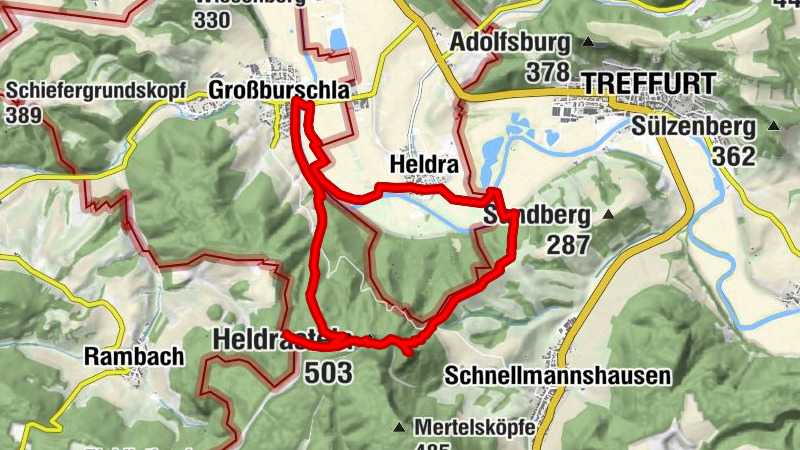 Premiumweg P6 Heldrastein
