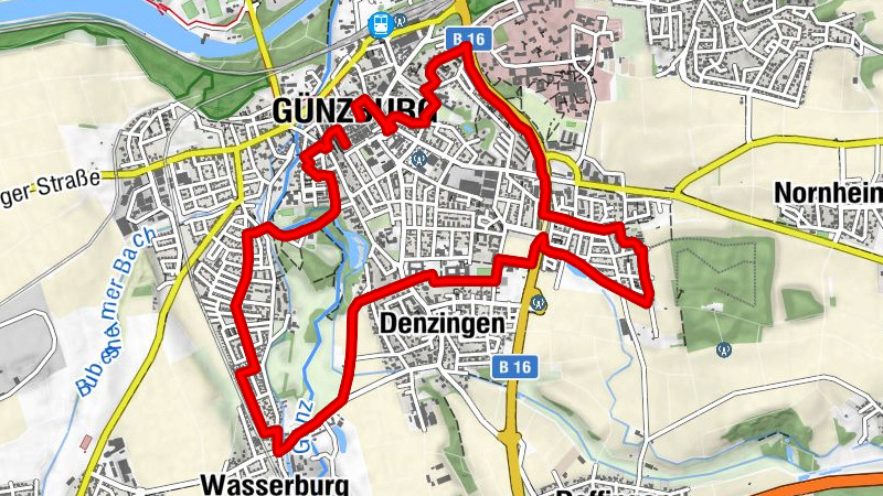 GlücksRAD. In Günzburg - kleine Radrundtour