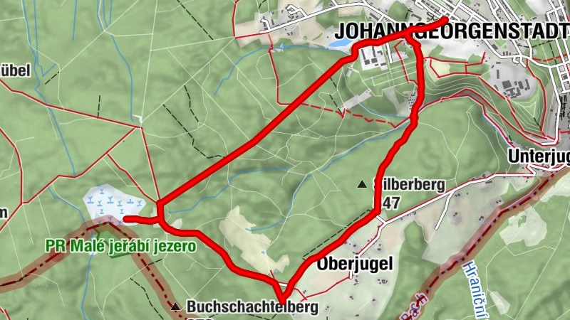 Rundwanderweg "Henneberg/Oberjugel"