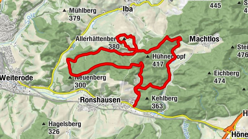 Extratour Ronshausen - Premiumwanderweg