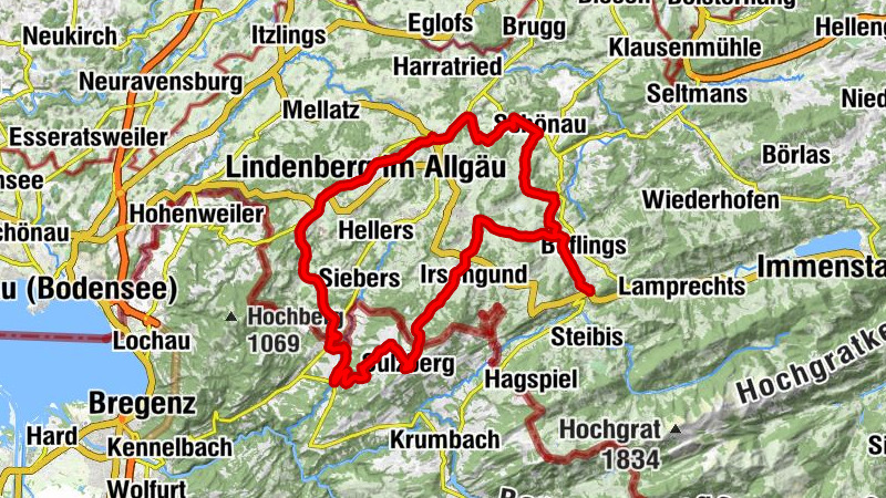 Westallgäu-Panoramarunde ab Oberstaufen