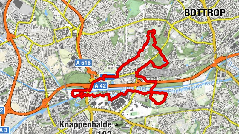 Laufrunde Vonderort mit Zauberlehrling