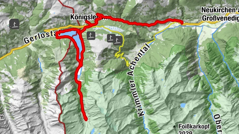 Hohe Tauern Bike Trail | ET13 Wald | Wildgerlostal | Königsleiten/Krimml