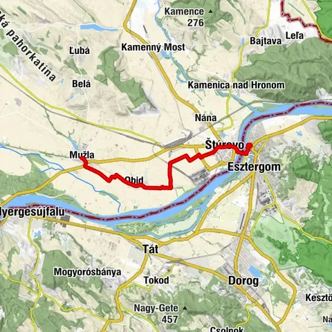 ST208 Mužla - Esztergom